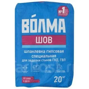 Шпатлевка "Волма-шов" 20кг (63шт)